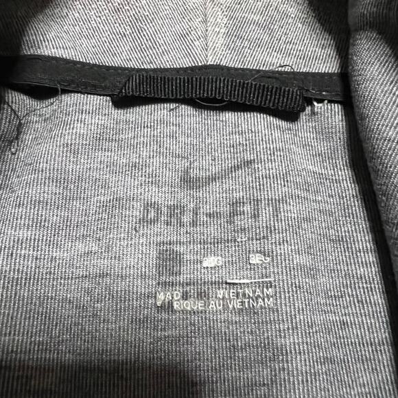 Nike Sweater Mens 3XL Gray Showtime Full Zip Hoodie Sweatshirt Tech 930561 **+ - Picture 7 of 9